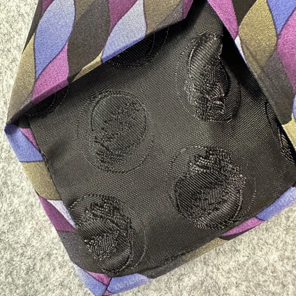Grateful Dead Necktie OS Purple Mens Anthem of the Sun Fifth Set Silk